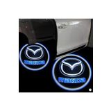 Oto Çizgi Mazda Pilli Sensörlü Kapı Altı Logo Yapıştırmalı 2 Adet