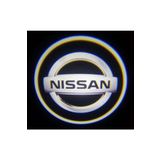 Oto Çizgi Nissan Araçlar Için Pilli Kapı Altı Led Logo 2 Adet