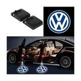 Oto Çizgi Vw Volkswagen Pilli Kapı Altı LED Logo 2 Adet