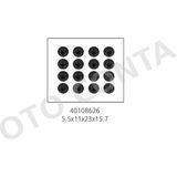 Oto Conta Almparca Subap Lastiği 16 Adet Clio Ii-Kng-Twingo I 1.2 16V 01 - 5.5X11X23X15.7MM D4D700-720-D4F702-704