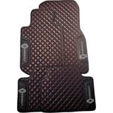 Oto Deri Paspas Seti Renault Scenic 2 (2002–2009) Uyumlu | Vrs Sport | Kaymaz & Şık Tasarım - sıyah kırmızı - Kırmızı - Siyah