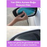 Oto Dış Ayna Yağmur Kaydırıcı Film Araba Yan Dikiz Aynası Filmi Buğu Önleyici Su Tutmaz 2 Adet