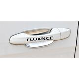 Oto Fluance Kapı Kolu Ve Jant Sticker Seti 8 Adet