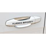 Oto Fluence Sport Kapı Kolu Ve Jant Sticker Seti 8 Adet
