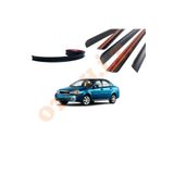 Oto H.i.t. Chevrolet Lacetti 04-09 Uyumlu Bagaj Üstü Spoiler Mat Siyah