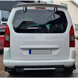 Oto h.i.t. Citroen Berlingo Uyumlu Body Kit Difüzör 4 Çıkış Yuvarlak Gri Model 3
