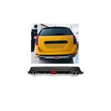 Oto H.i.t. Dacia Logan Mcv Uyumlu Body Kit Difüzör 4 Çıkış Yuvarlak Siyah Model 2