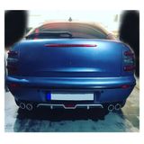 Oto H.i.t. Fiat Brava Uyumlu Body Kit Difüzör 4 Çıkış Gri Yuvarlak