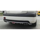 Oto H.i.t. Fiat Doblo D1 Uyumlu Body Kit Difüzör 4 Çıkış Yuvarlak Gri Model 1