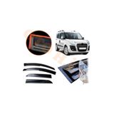 Oto h.i.t. Fiat Doblo D3 Cam Rüzgarlığı Parlak Siyah Tam Uyumlu