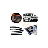 Oto h.i.t. Fiat Doblo D4 Cam Rüzgarlığı Parlak Siyah Tam Uyumlu