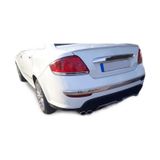 Oto H.i.t. Fiat Linea Makyajlı Uyumlu Body Kit Difüzör 4 Çıkış Gri Yuvarlak