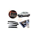 Oto h.i.t. Fiat Tempra Cam Rüzgarlığı Parlak Siyah Tam Uyumlu