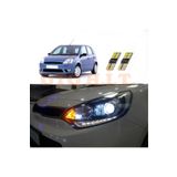 Oto H.i.t. Ford Fiesta 02-08 Uyumlu Park Ampulü Beyaz Led Aydınlatma Ampulü Canbus'li