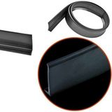 Oto H.i.t. Ford Focus 1 Uyumlu Body Kit Ön Tampon Eki Kırılmaz Yumuşak Lip Mat Siyah
