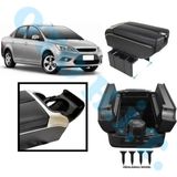OTO H.İ.T. FORD FOCUS 2-2,5 UYUMLU KOL DAYAMA KOLÇAK USB'Lİ BARDAKLIKLI ÇİFT AÇILIR SİYAH DERİ 1.SINIF KALİTELİ