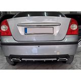 OTO H.İ.T. FORD FOCUS 2 UYUMLU BODY KİT DİFÜZÖR 2 ÇIKIŞ KARE GRİ MODEL 3