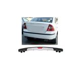 Oto H.i.t. Ford Focus 2 Uyumlu Body Kit Difüzör 4 Çıkış Gri Yuvarlak