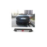 Oto H.i.t. Ford Focus 2 Uyumlu Body Kit Difüzör 4 Çıkış Yuvarlak Gri Model 1