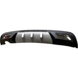 Oto H.i.t. Ford Focus 2,5 Hatchback Uyumlu Body Kit Difüzör 2 Çıkış Gri Kare