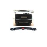 Oto H.i.t. Ford Focus 2,5 Hatchback Uyumlu Body Kit Difüzör 4 Çıkış Siyah Yuvarlak
