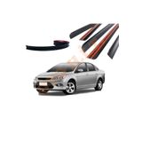 Oto H.i.t. Ford Focus 2,5 Uyumlu Bagaj Üstü Spoiler Mat Siyah
