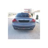 Oto H.i.t. Ford Mondeo İlk Kasa Uyumlu Body Kit Difüzör 4 Çıkış Yuvarlak Gri Model 1