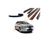 Oto H.i.t. Honda City 09-12 Uyumlu Bagaj Üstü Spoiler Mat Siyah