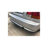 OTO H.İ.T. HONDA CİVİC İES ARKA TAMPON UYUMLU ÖN LİP TAMPON EKİ BODY KİT YUMUŞAK MAT SİYAH KIRILMAZ