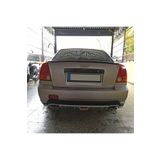 Oto H.i.t. Hyundai Accent Admire Uyumlu Body Kit Difüzör 4 Çıkış Yuvarlak Gri Model 1