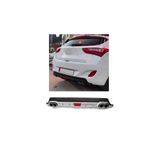 Oto H.i.t. Hyundai İ30 Uyumlu Body Kit Difüzör 4 Çıkış Yuvarlak Gri Model 1