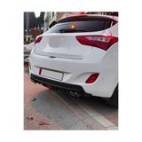 Oto H.i.t. Hyundai İ30 Uyumlu Body Kit Difüzör 4 Çıkış Yuvarlak Siyah Model 2