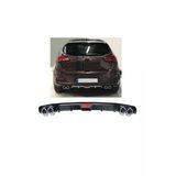 Oto H.i.t. Kia Ceed Uyumlu Body Kit Difüzör 4 Çıkış Siyah Yuvarlak