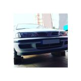 Oto H.i.t. Nissan Primera Uyumlu Body Kit Ön Tampon Eki Kırılmaz Yumuşak Lip Mat Siyah