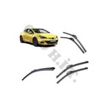 Oto h.i.t. Opel Astra Gtc Silecek Takımı 2012-2014 Ön Cam Sileceği