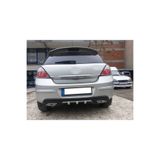Oto H.i.t. Opel Astra H Uyumlu Body Kit Difüzör 2 Çıkış Gri Kare