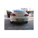 Oto H.i.t. Opel Astra J Uyumlu Body Kit Difüzör 4 Çıkış Gri Yuvarlak