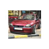 Oto H.i.t. Opel Corsa B Uyumlu Body Kit Ön Tampon Eki Kırılmaz Yumuşak Lip Mat Siyah