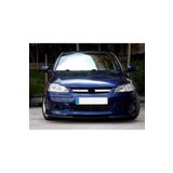 Oto H.i.t. Opel Corsa C Uyumlu Ön Tampon Eki Cupra Lip Mat Siyah Body Kit