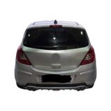 Oto H.i.t. Opel Corsa D Uyumlu Body Kit Difüzör 4 Çıkış Yuvarlak Gri Model 1