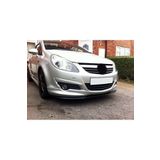 Oto H.i.t. Opel Corsa D Uyumlu Ön Tampon Eki Cupra Lip Mat Siyah Body Kit
