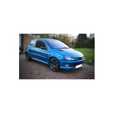 Oto H.i.t. Peugeot 206 Uyumlu Ön Tampon Eki Cupra Lip Mat Siyah Body Kit
