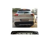 OTO H.İ.T. RENAULT CLİO 4 STATION UYUMLU BODY KİT DİFÜZÖR 2 ÇIKIŞ KARE GRİ MODEL 3