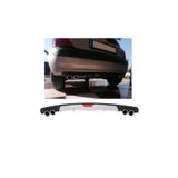 Oto H.i.t. Renault Clio Uyumlu Body Kit Difüzör 4 Çıkış Gri Yuvarlak
