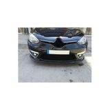 Oto H.i.t. Renault Fluence Makyajlı Uyumlu Ön Lip Tampon Eki Body Kit Yumuşak Mat Siyah Kırılmaz