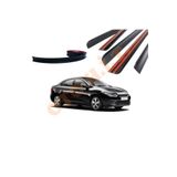 Oto H.i.t. Renault Fluence Uyumlu Bagaj Üstü Spoiler Mat Siyah