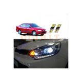 Oto H.i.t. Renault Megane 1 Uyumlu Park Ampulü Beyaz Led Aydınlatma Ampulü Canbus'li