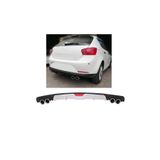 Oto H.i.t. Seat İbiza Uyumlu Body Kit Difüzör 4 Çıkış Gri Yuvarlak