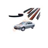 Oto H.i.t. Toyota Avensis 98-01 Uyumlu Bagaj Üstü Spoiler Mat Siyah