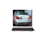 Oto H.i.t. Toyota Corolla 06-10 Uyumlu Body Kit Difüzör 4 Çıkış Yuvarlak Siyah Model 2